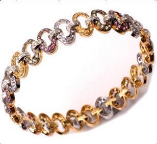 Fashion Ladies Diamond Studded Designer Bracelet