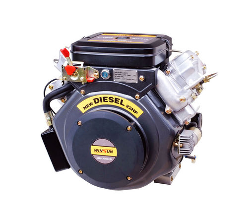 22hp V-twin Air-Cooled Diesel Engine