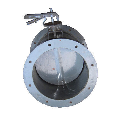 Butterfly Valve Damper For Fluid Flow Regulation Application: Industrial