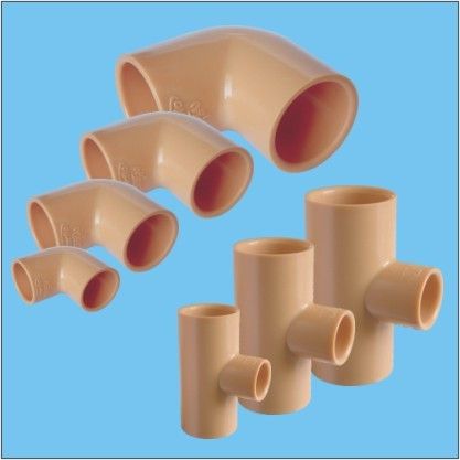 Green Mpvc Thread Less Pipe Fittings