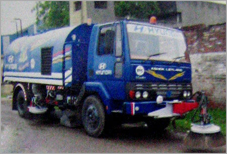 Truck Mounted Heavy Duty Road Sweeper