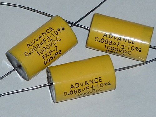 Axial Round Capacitors