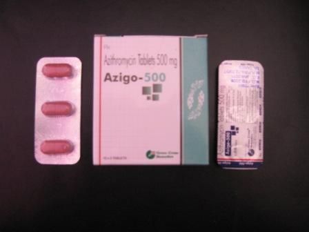 Azitromycin Tablets (Azigo-500)