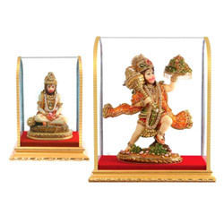 Gold Plated Hanuman Idol