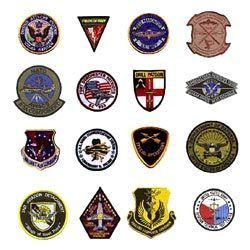 Military Metal Badges