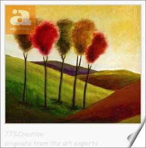 Modern Scenery Oil Painting Size: Various