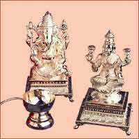 Silver Religious Statues