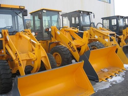 Yellow/Organe Earth Moving Wheel Loader