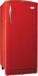 Red Cold Gold Deluxe Refrigerator