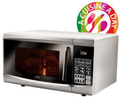 White Convection Microwave Oven For Kitchen