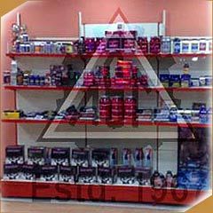 Gondola Shelf - Customized Dual Rack Design, Optimal Display for Retail Stores