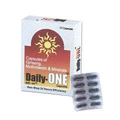 Multivitamin Capsule - Ginseng Extract, Essential Vitamins & Minerals | Non-Stop 24-Hour Efficiency, Daily Wellness Support