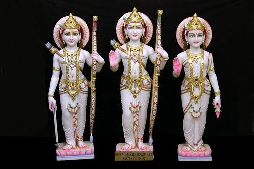 Marble Ram Darbar Statues