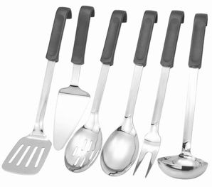 Silver Metal Kitchen Serving Cutlery