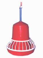 Chick Feeder - 6-7 kg Capacity for 100 Chicks | Adjustable Feed Level to Reduce Waste and Save Time