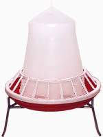 Manual Chick Feeder with grill