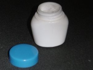 Plastic White Cream Container