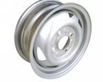 Silver Steel Wheel Rim 5 Inch