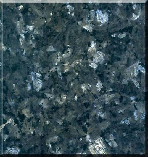 Blue Pearl Granite Slab Size: 12" X 12"