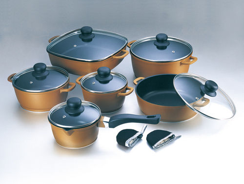 Die Cast Aluminium Cookware Pan Set