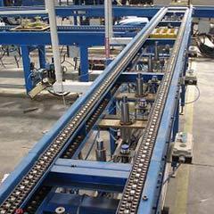 Dual Strand Transportation Pallet Conveyor