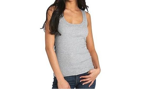 Plain Ladies Sleeveless Tank Top