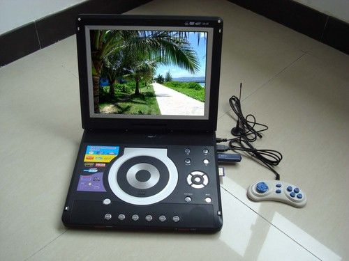 Portable Black Dvd Player