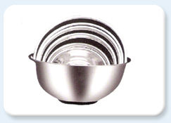 Food Storage And Serving Stainless Steel Footed Bowl