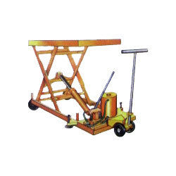 Hydraulic Lifting Table - Heavy Load Capacity, Ergonomic Design with Platform Centering Device for Smooth Operation