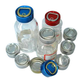 Proof caps for bottles