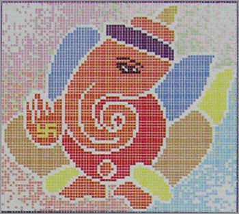 Cad Mural Tiles (Ganesha)