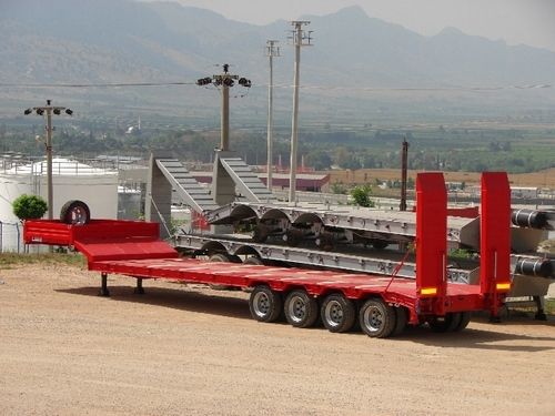 Heavy Duty Low Bed Trolley Trailer Use: Truck