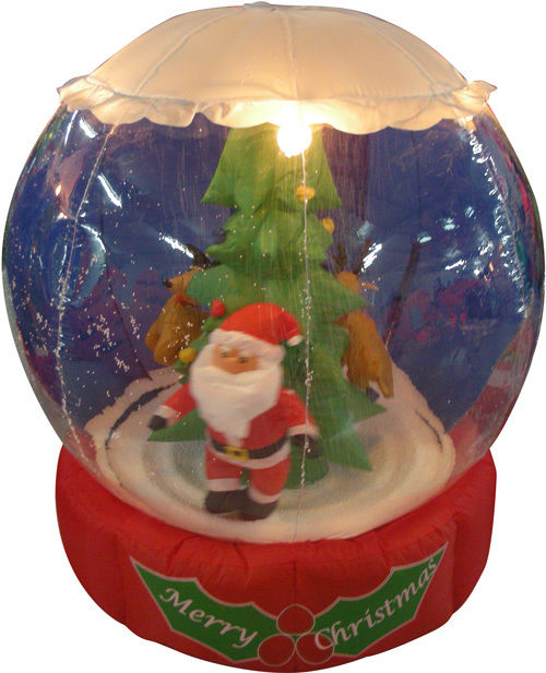 Inflatable Christmas Gift Globe