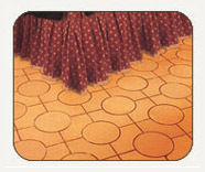 DARK BROWN FLOOR TILES