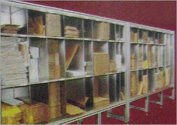 PACKING MATERIAL RACK