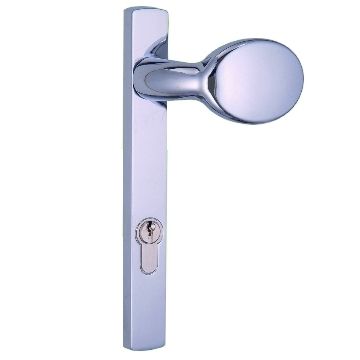 Silver Sleek Design Door Handles