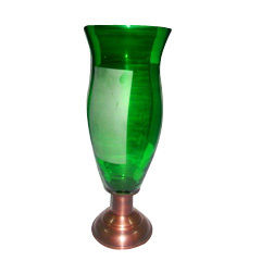 Brown Coloured Glass Vase