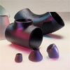 Round Black Pipe Fitting Elbow