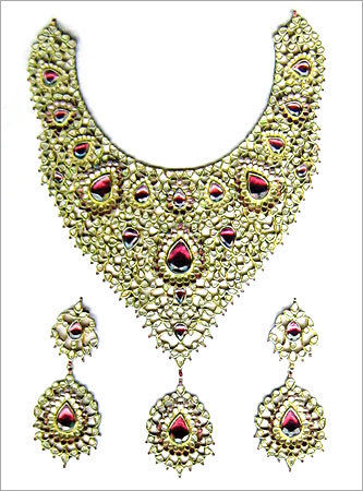 Bridal Diamond Polki Set