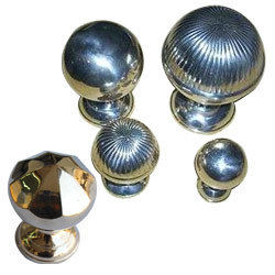 Fancy Brass Door Knob Size: Various