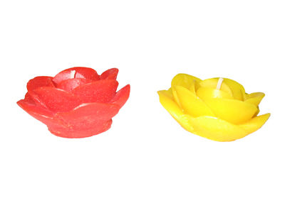 FLOWER SHAPE CANDLES