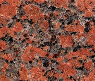 Maple Red Granite Slab Application: Wall