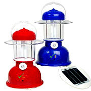 Solar Lantern - ABS Plastic Body , 10 Watts Solar Power with 7 Watt CFL Bulb