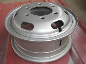 White Light Truck Wheel Rim