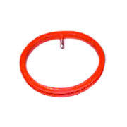 Inflatable Silicone Seals - High Strength FDA Approved Material | Transparent & Red for Food Industry Applications