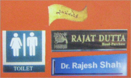 NAME PLATES