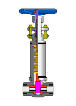 Forged Bellow Seal Gate Valve