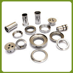 Precision Engineered Bushes - Stainless Steel and Carbon Steel, High Functionality for Automotive, Textile, Aerospace Industries