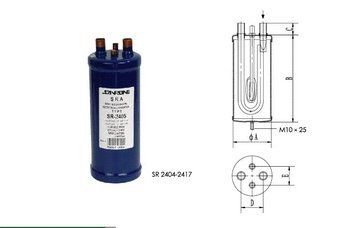 SR Refrigeration Heat Exchanger Suction Accumulators