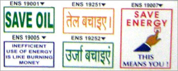 ENERGY SAVING STICKERS